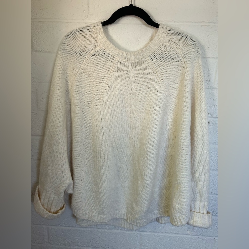 Michael Kors Women's Cream slouchy Sweater